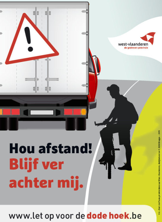 Sticker dode hoek Sticker dode hoek